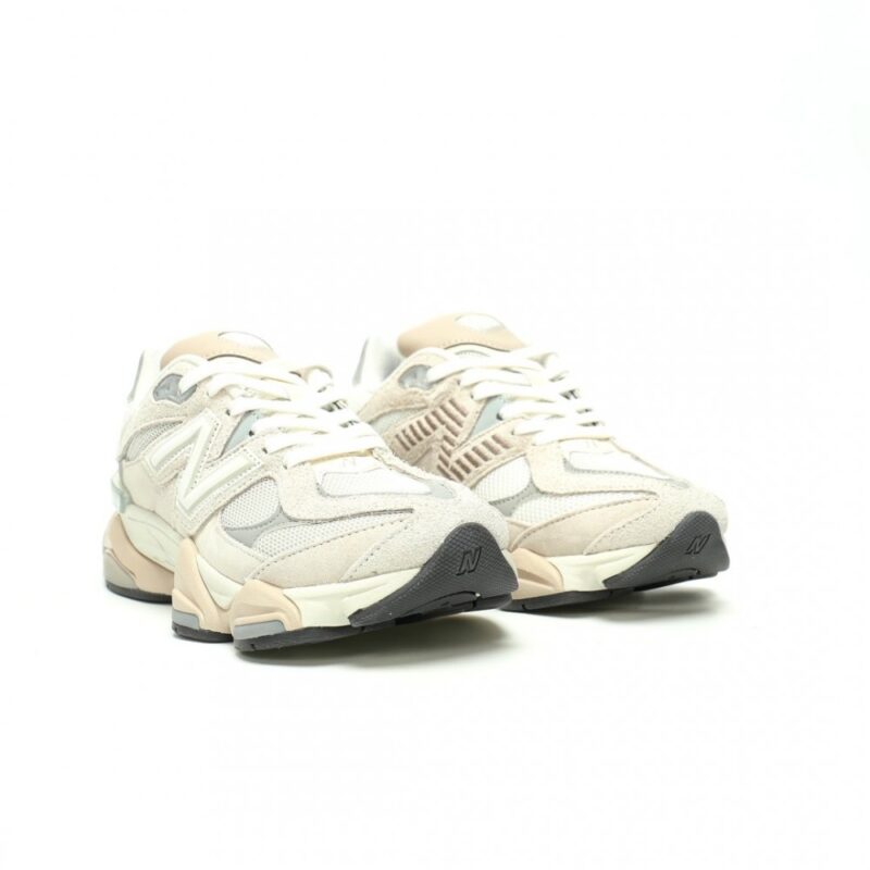 【AT13061】ニューバランス9060シリーズ レトロスニーカー｜ベージュグレーの高級感美学 | New Balance