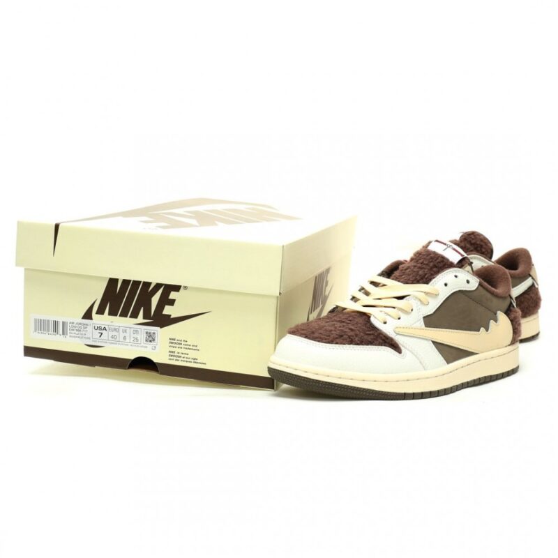 【AT13066】Nike Air Jordan 1 Low OG LABUBUコラボカスタムスニーカー | Nike x Labubu