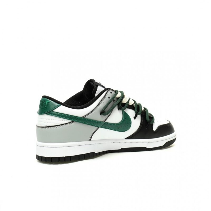 【AT13068】ナイキSBダンクロー ブラックホワイトグリーン スケートボードシューズ | Nike Dunk
