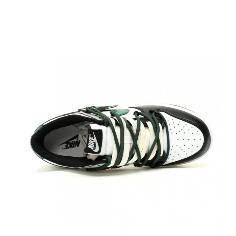 【AT13068】ナイキSBダンクロー ブラックホワイトグリーン スケートボードシューズ | Nike Dunk