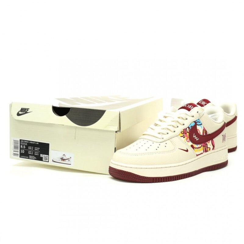 【AT13071】ナイキ Air Force 1 '07 LV8 Low 'Dior' カスタムスニーカー | Dior x Nike