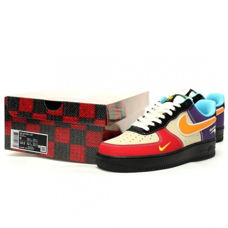 【AT13073】Supreme x Nike Air Force 1 07 Lowコラボスニーカー - スポーツ遺伝子とストリートファッションの融合 | Supreme Nike