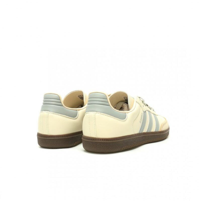 【AT13087】アディダスオリジナルスSamba OG メンズ スポーツシューズ 海塩ホワイト ミルクブルー キャラメル | Adidas Samba