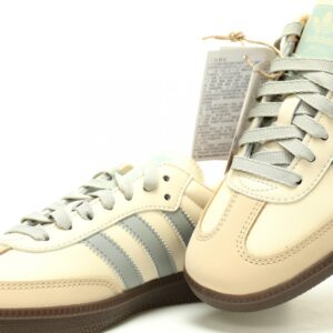 【AT13087】アディダスオリジナルスSamba OG メンズ スポーツシューズ 海塩ホワイト ミルクブルー キャラメル | Adidas Samba