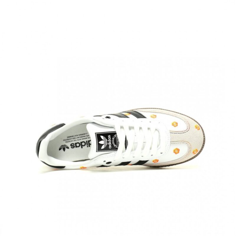 【AT13090】Adidas Originals Samba OG スニーカー、ユニークなカモミール刺繍付き | Adidas Samba