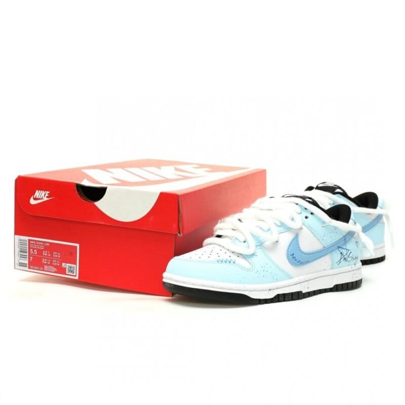 【AT13123】ナイキSBダンクロウ青白スケートボードシューズ 機能性とデザイン美の融合 | Dunk