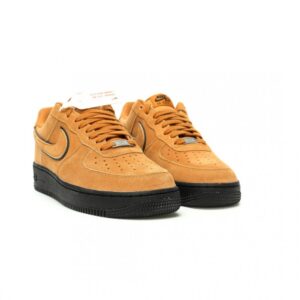 【AT13146】ナイキ エア フォース 1 '07 ロー デザートベージュカラー スエードスニーカー | AF1