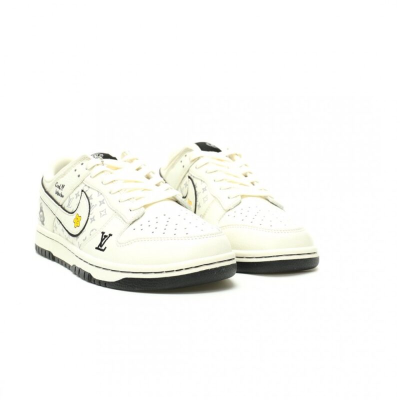 【AT13150】ルイ・ヴィトン×ナイキ SB ダンク: モノグラムプリント ストリートスニーカー | LV x Nike