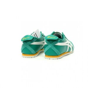 【AT13155】Onitsuka Tiger鬼塚虎 Mexico 66 レザースニーカー 緑と白のクラシックデザイン | Onitsuka Tiger