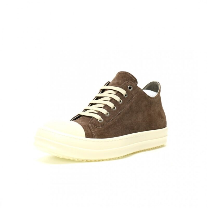 【AT13209】Rick Owens（リック・オウエンス）のクラシックスエードロートップスニーカー | Converse All Star