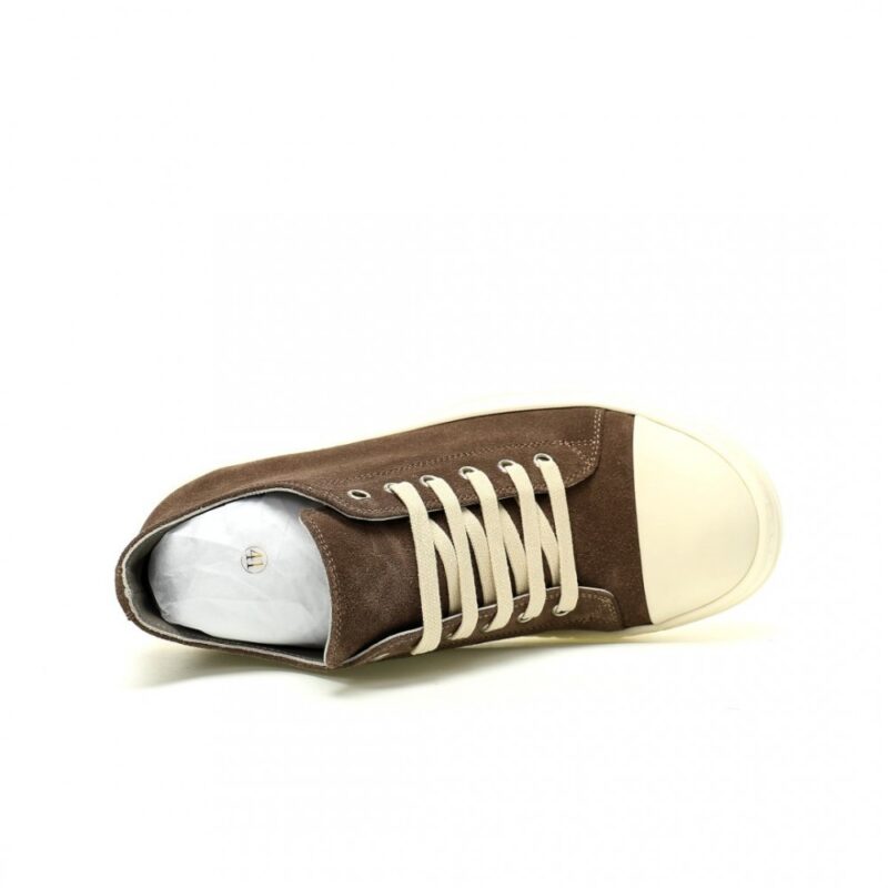 【AT13209】Rick Owens（リック・オウエンス）のクラシックスエードロートップスニーカー | Converse All Star