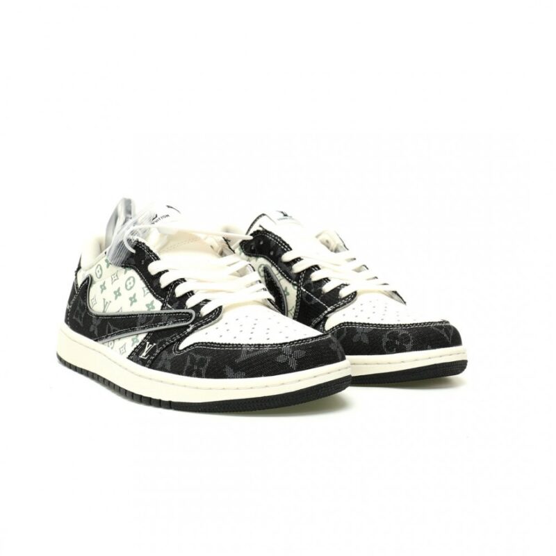 【AT13240】ルイ·ヴィトン x ナイキ エアジョーダン1 ロー スニーカー | Nike x Louis Vuitton