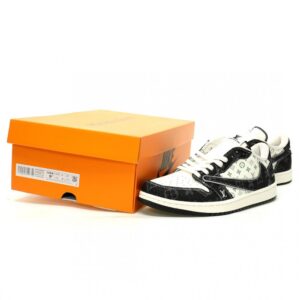 【AT13240】ルイ·ヴィトン x ナイキ エアジョーダン1 ロー スニーカー | Nike x Louis Vuitton