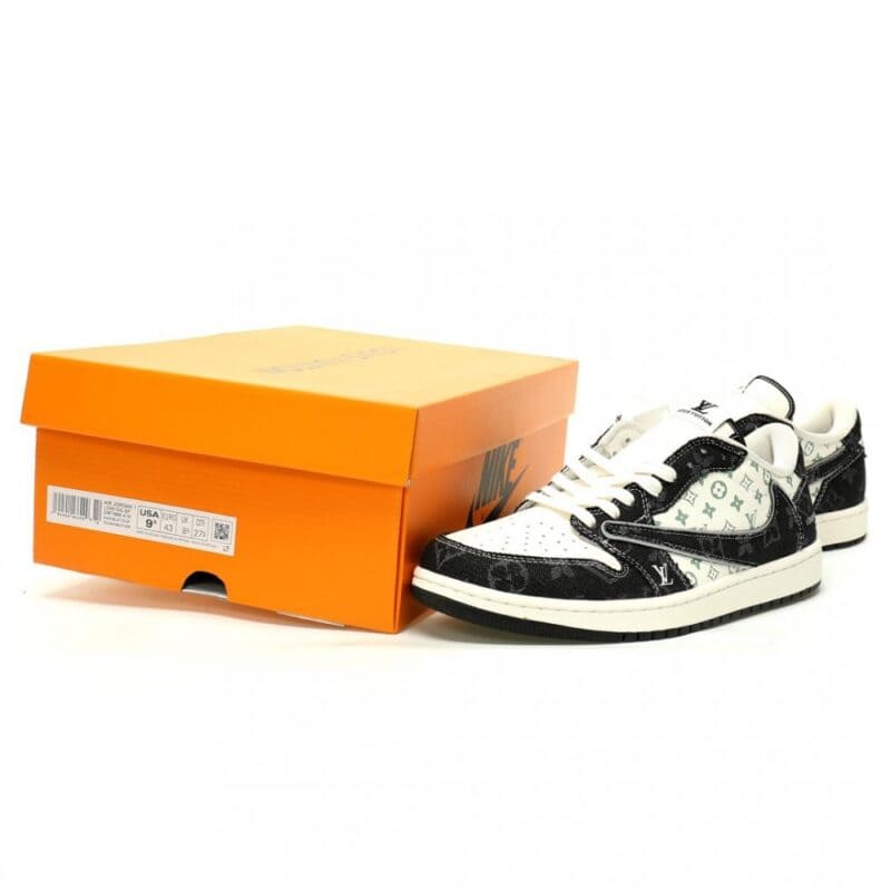 【AT13240】ルイ·ヴィトン x ナイキ エアジョーダン1 ロー スニーカー | Nike x Louis Vuitton