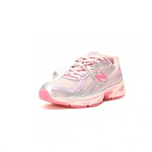 【AT13322】New Balance x Atmos Pinkコラボ740シリーズスニーカー - レトロなピンクバケーションデザイン | New Balance