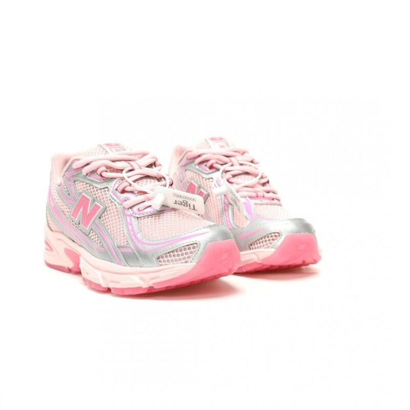 【AT13322】New Balance x Atmos Pinkコラボ740シリーズスニーカー - レトロなピンクバケーションデザイン | New Balance
