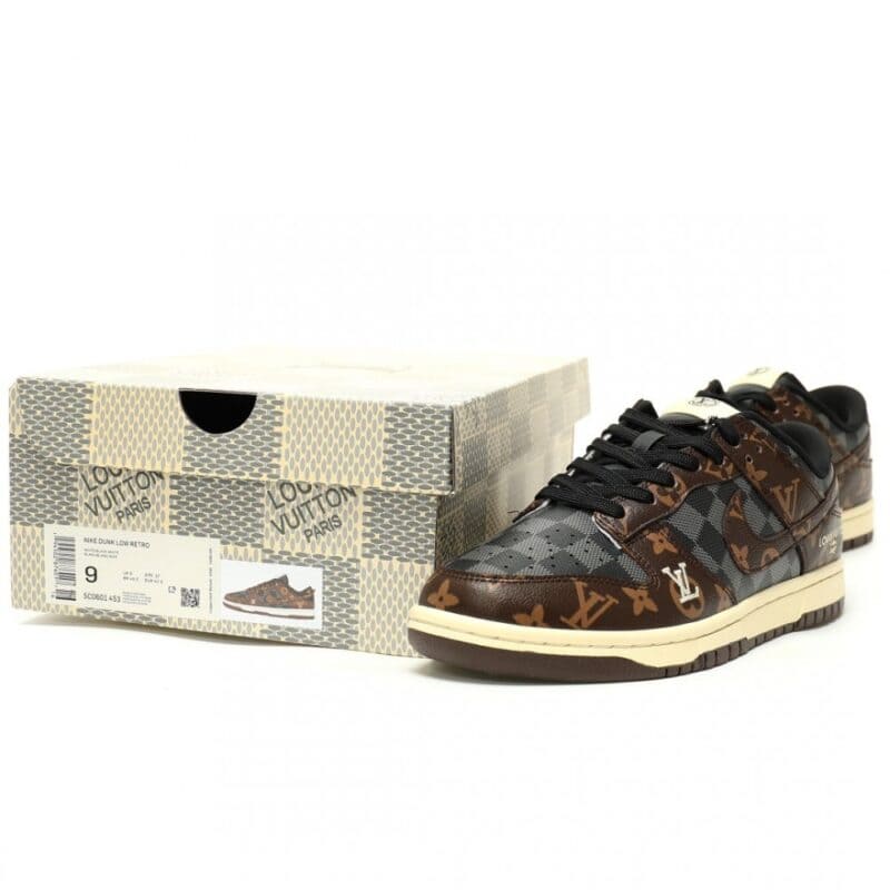 【AT13339】Nike SB Dunk Low×Louis Vuittonコラボレーションスニーカー | Nike x Louis Vuitton