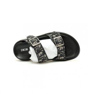 【AT13346】Dior Aquaシリーズ 黒色オブリークプリントサンダル - フランス高級ファッションブランドDiorの最新作 | Christian Dior