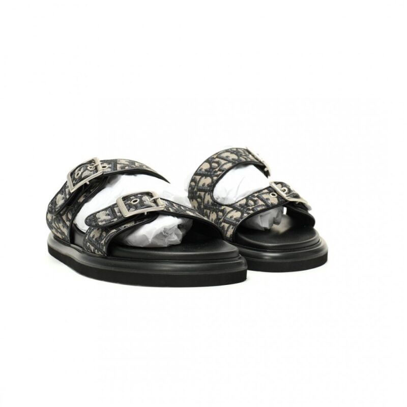 【AT13346】Dior Aquaシリーズ 黒色オブリークプリントサンダル - フランス高級ファッションブランドDiorの最新作 | Christian Dior