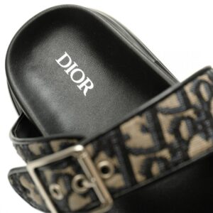 【AT13346】Dior Aquaシリーズ 黒色オブリークプリントサンダル - フランス高級ファッションブランドDiorの最新作 | Christian Dior