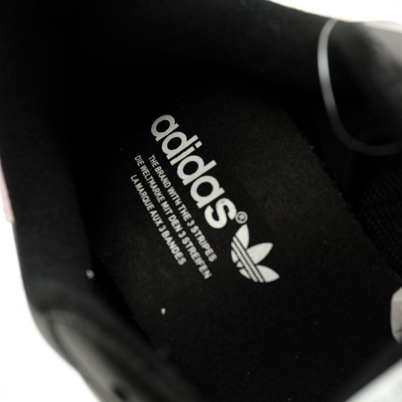 【AT13579】adidas Originals スーパースタークラシックスエードスニーカー ブラックピンクデザイン | Superstar