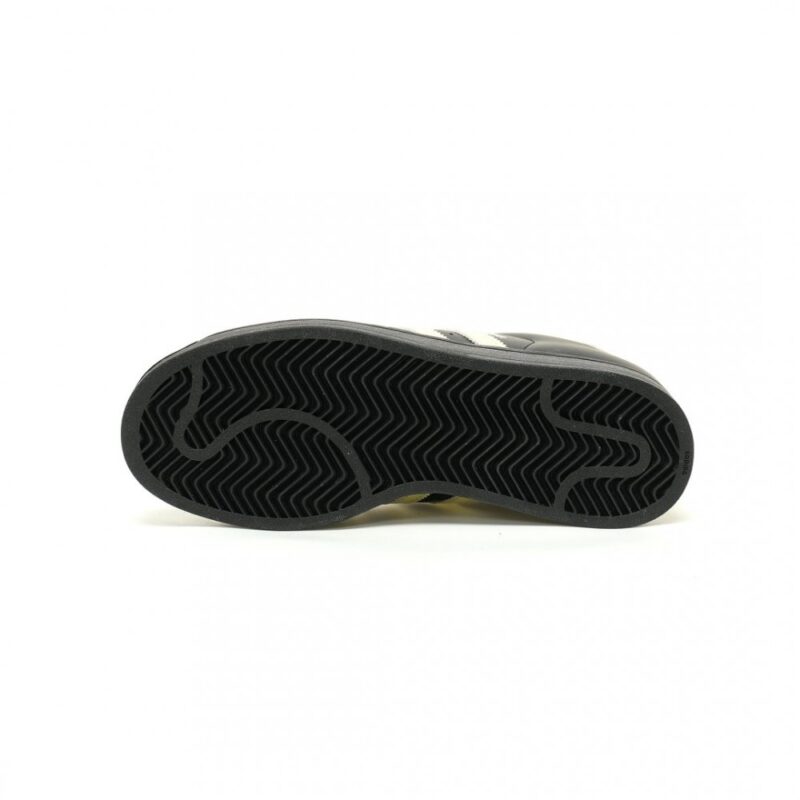 【AT13581】adidas OriginalsのスーパースターIIシェルトゥ | 黒から黄色へのグラデーションカラー | スエードレザーアッパー | Adidas Superstar