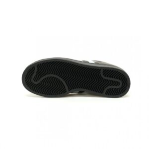 【AT13584】アディダスの黒色スーパースターIIシェルトゥ | スウェードアッパーとTrifoliumロゴ入り | ストリートファッション | Adidas Superstars