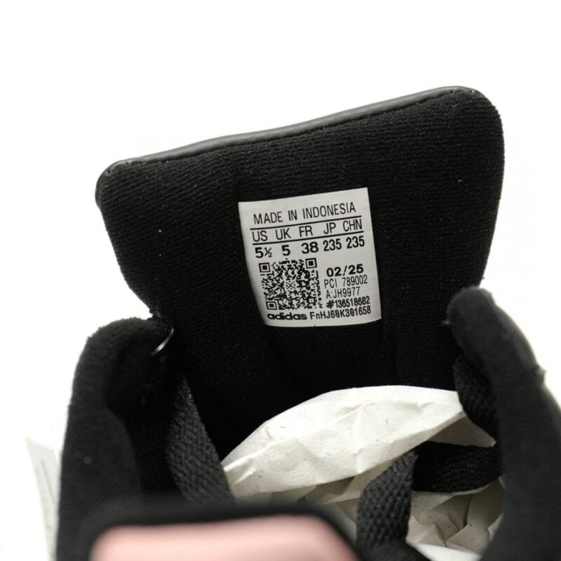 【AT13585】アディダスOriginalsスーパースターII女性向けブラックピンク猫足スニーカー | Superstar