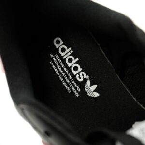 【AT13585】アディダスOriginalsスーパースターII女性向けブラックピンク猫足スニーカー | Superstar