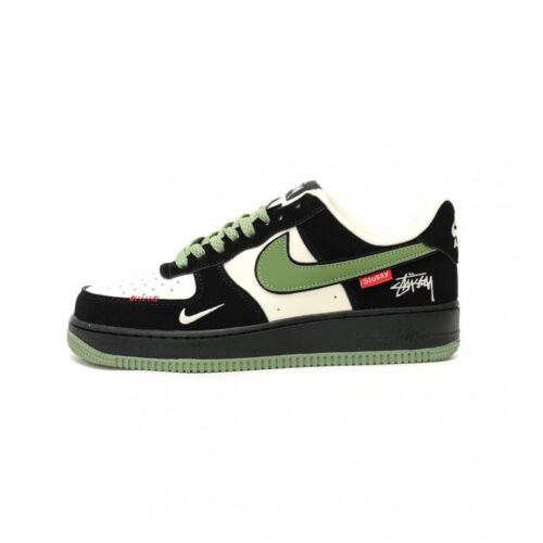 【AT13592】Nike x Stussy Air Force 1 '07 Low コラボ限定 リザードレザースニーカー | Nike x Stussy