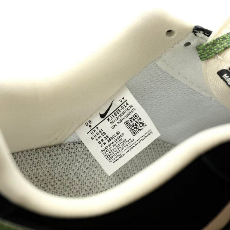 【AT13592】Nike x Stussy Air Force 1 '07 Low コラボ限定 リザードレザースニーカー | Nike x Stussy