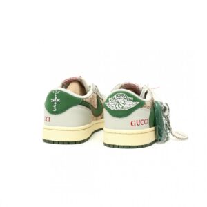 【AT13598】Gucci x ナイキ エアジョーダン1 Lowコラボシリーズ - ストリートファッションと高級感の融合 | Gucci x Nike