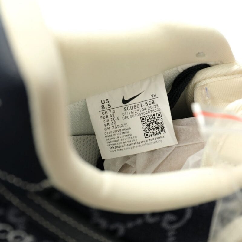 【AT13970】グッチ×ナイキ エアフォース1ロー スニーカー 高級感とストリートカルチャーを融合したアート作品 | Gucci x Nike