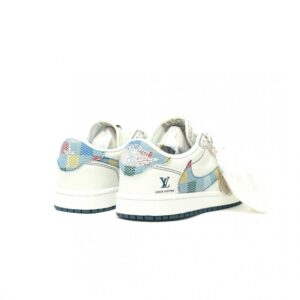 【AT13977】Louis Vuitton x Travis Scott x Nike Air Jordan 1 Low スニーカー | Louis Vuitton x Nike