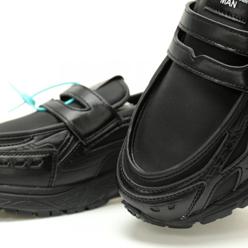 【AT13991】コラボ Junya Watanabe Man × New Balance 1906L ローファー 黒・都会的なスポーツシューズ | New Balance