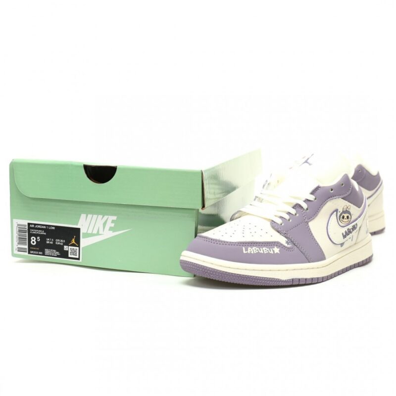 【AT14005】Nike Air Jordan 1 Low OG x LABUBU カートゥーンアートスニーカー | Nike x Labubu