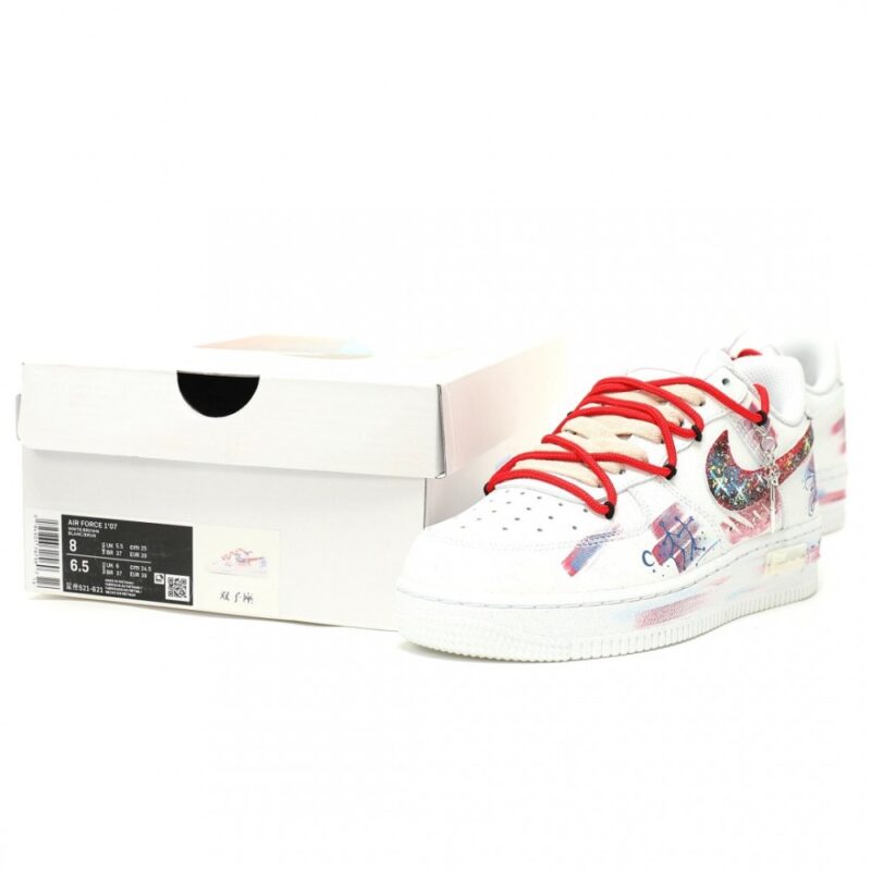 【AT14017】Nike x Off-WhiteコラボAir Force 1 '07 Low スニーカー - ストリートカルチャーとアートの融合 | Off White x Nike