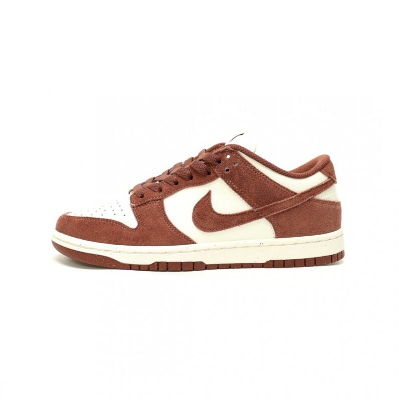 【AT14018】Nike SB Dunk Low Next Nature レッドセピア スケートボードシューズ | Dunk
