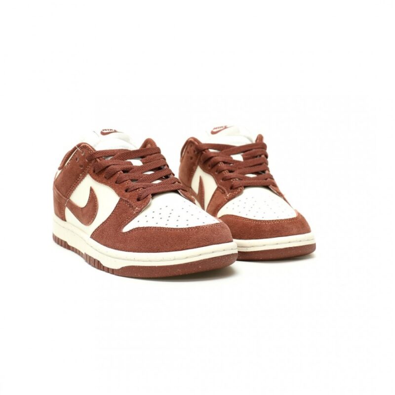 【AT14018】Nike SB Dunk Low Next Nature レッドセピア スケートボードシューズ | Dunk