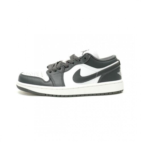 45490247_1 【AT14023】Nikeナイキ Air Jordan 1 Lowクラシックグレー白 カジュアルバスケットボールシューズ | Jordan