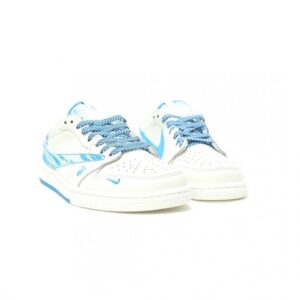 【AT14024】ステューシー x トラヴィス・スコット x ナイキ エアジョーダン1ロー 限定スニーカー | Stussy x Nike