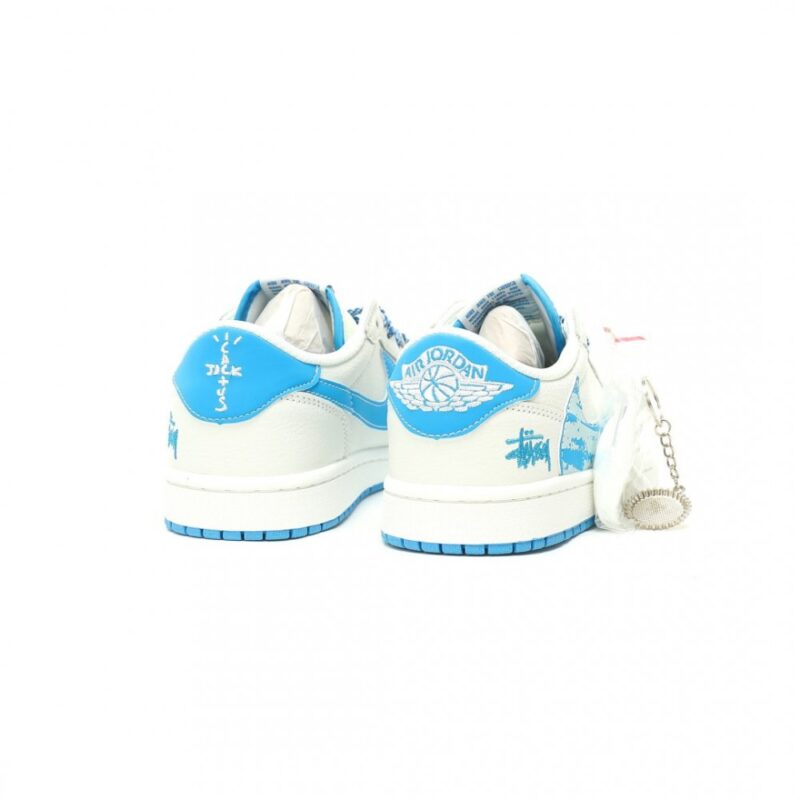 【AT14024】ステューシー x トラヴィス・スコット x ナイキ エアジョーダン1ロー 限定スニーカー | Stussy x Nike