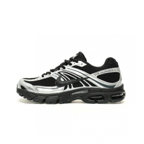 886719949_1 【AT14034】ニュースタイル👟🔥 Nike Air Max Moto 2Kシリーズ レトロランニングシューズ - メタルシルバーとブラックのユニセックスデザイン | Nike Air Max