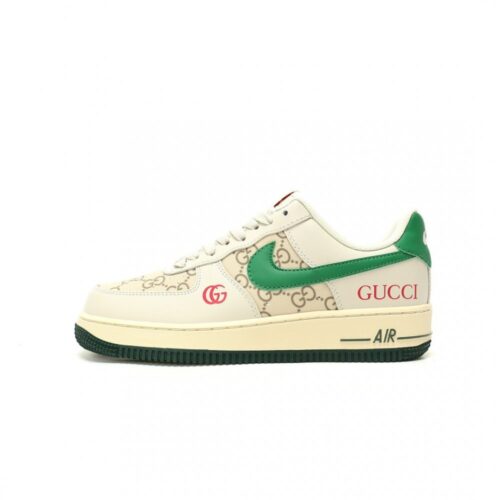 943396530_1 【AT14041】ナイキ x グッチ Air Force 1 Lowスニーカーコラボ - ファッションとスポーツの融合 | Nike x Gucci