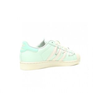 【AT14050】アディダス ペールミントグリーンのスリーストライプス スーパースター スニーカー | Adidas Superstar
