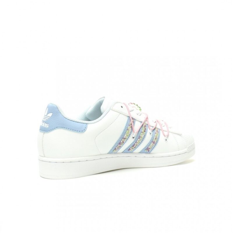 【AT14051】アディダスOriginals スーパースター シェルトウ スニーカー ライトブルー | Adidas Superstar