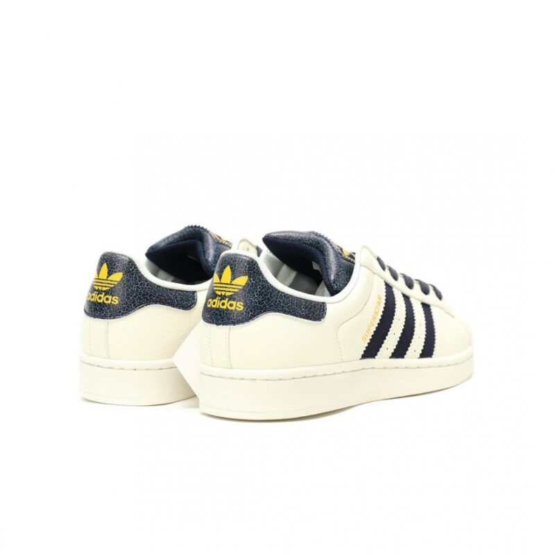 【AT14052】アディダスオリジナルススーパースターホワイトブルークラシックスニーカー | Superstar