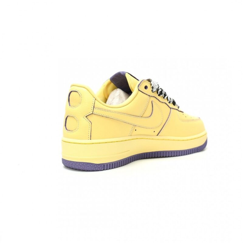 【AT14081】ナイキ Nike Air Force 1 × コービー・ブライアントコラボスニーカー - パープル＆ゴールドカラー | Kobe