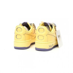 【AT14081】ナイキ Nike Air Force 1 × コービー・ブライアントコラボスニーカー - パープル＆ゴールドカラー | Kobe