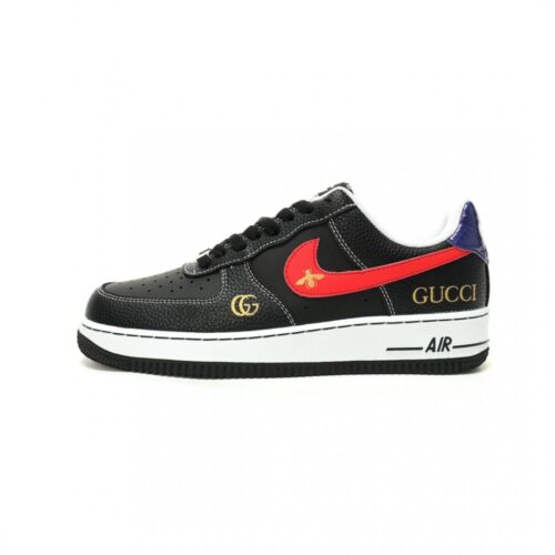 456577906_1 【AT14082】ナイキ x グッチコラボAir Force 1 Lowスニーカー - 贅沢なストリートファッション | Gucci x Nike